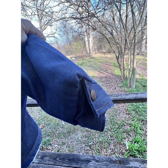 Raritan Denim Jacket with Sherpa Lining Mens 38 - Picture 14 of 16